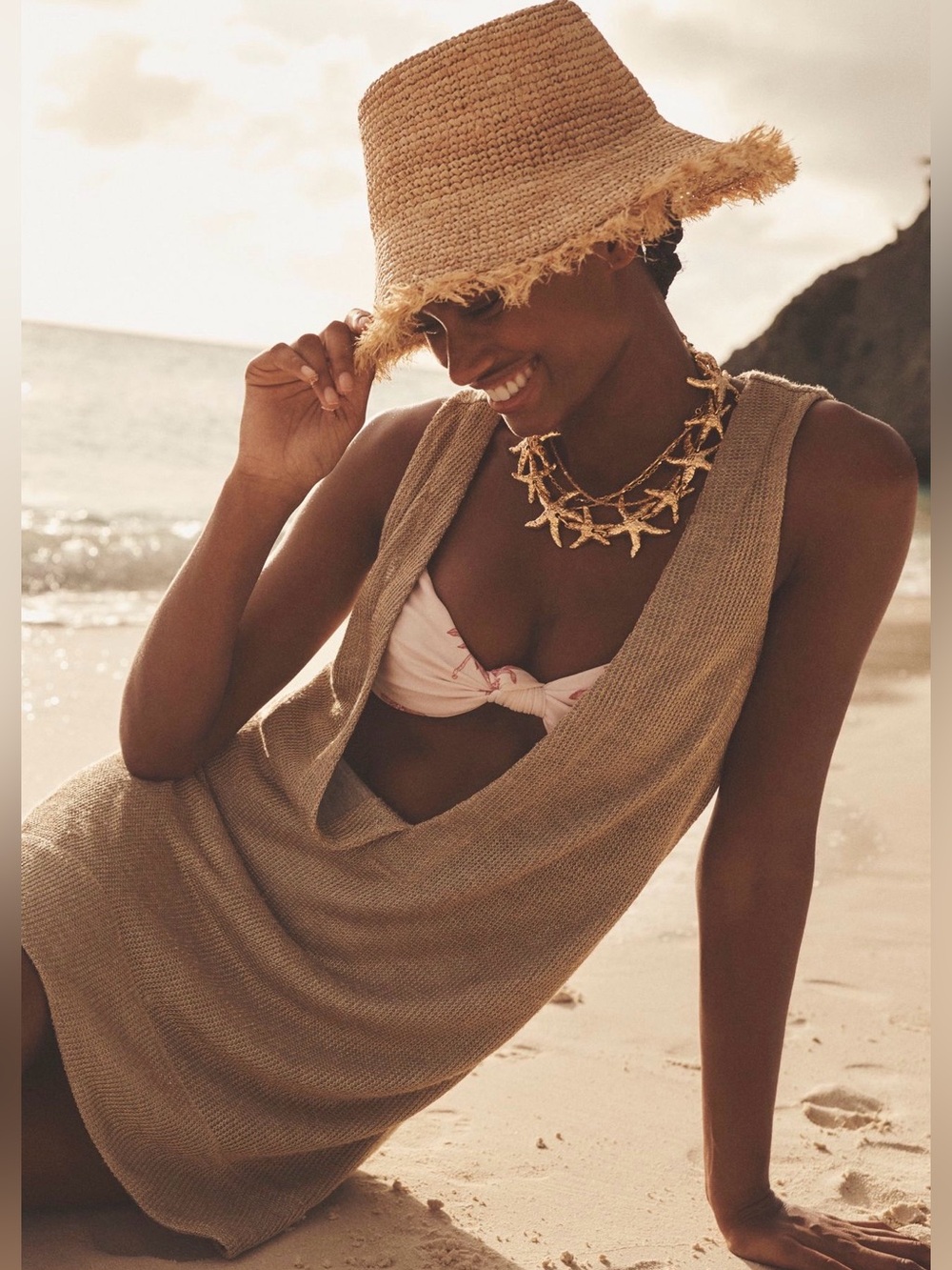 Anthropologie Celandine Plunge Neck Mesh Mini Dress